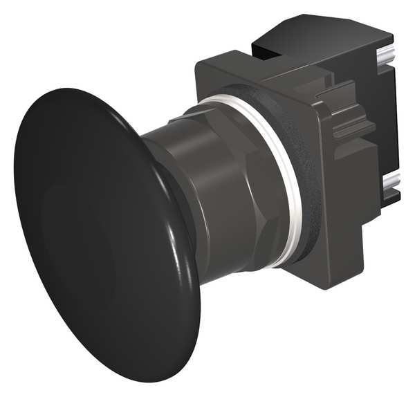 Non-Illuminated Push Button, 30 mm, 1NO, Black