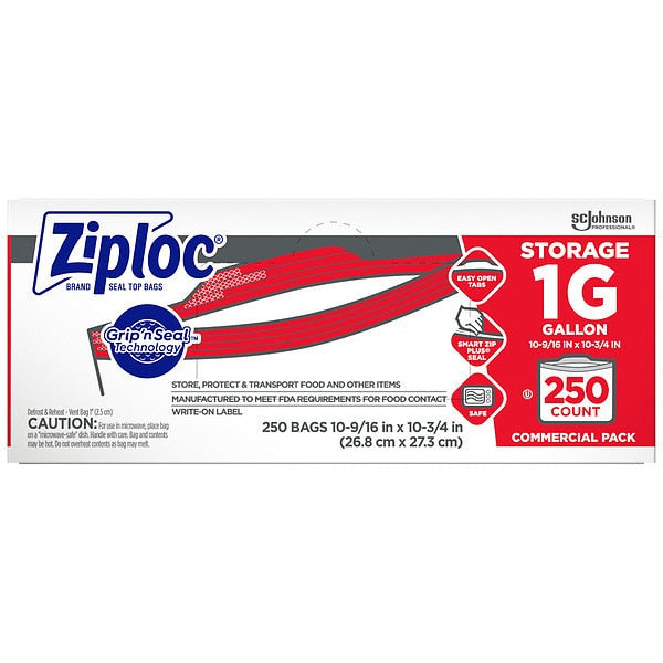 Zipper Seal Reclosable Bag 10-15/16