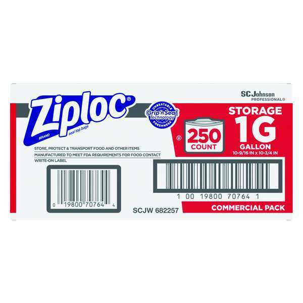 Zipper Seal Reclosable Bag 10-15/16