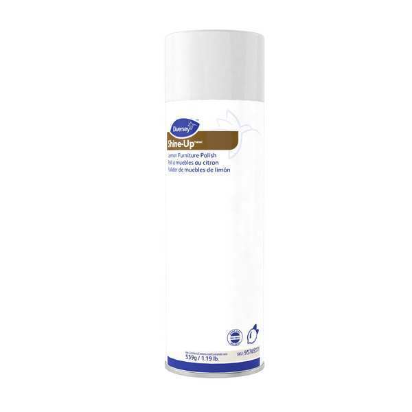 Furniture Polish, 10.3 oz., Lemon, PK12
