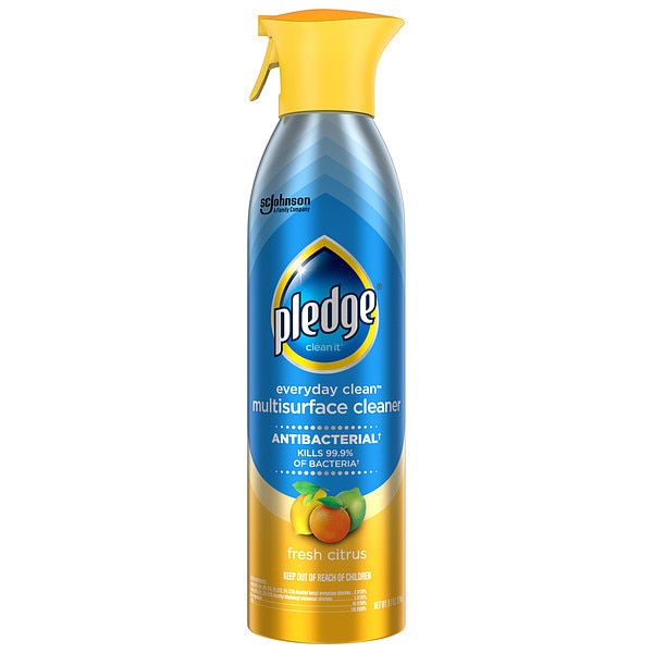 Everyday Clean Disinfectant Cleaner, Trigger Spray Can, 9.7 oz, Antibacterial, Fresh Citrus, 6 Pack