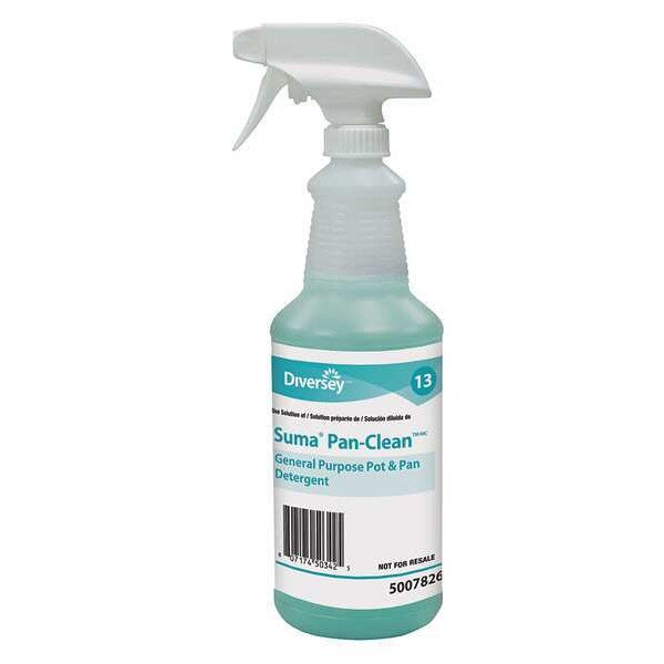 32 oz. Clear, Plastic Trigger Spray Bottle, 12 Pack