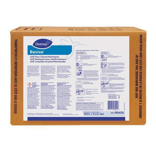 Floor Cleaner and Maintainer, 5 gal, Sweet