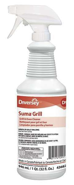 Oven and Grill Cleaner, 32 oz., PK6