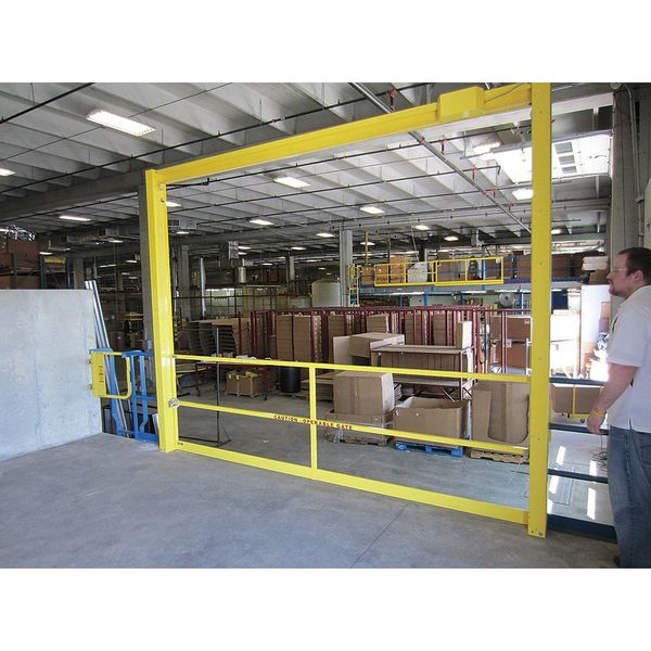 Vertical Safety Gate, Manual, 6 ft.