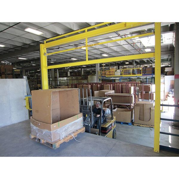 Vertical Safety Gate, Manual, 8 ft.