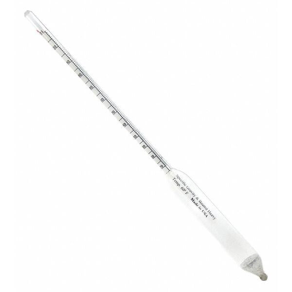 Hydrometer, Gravity/Baume, 0.002/0.5