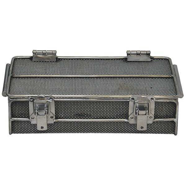 Silver Rectangular #12 Mesh Size, Stainless Steel