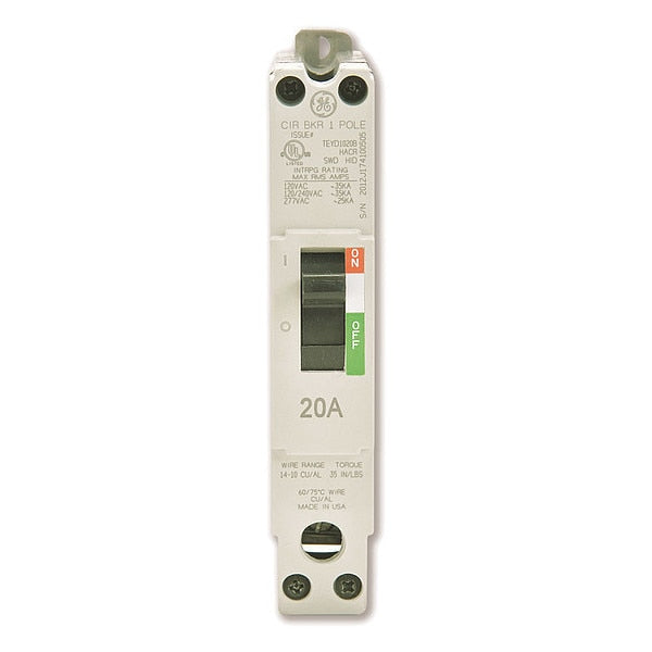 Molded Case Circuit Breaker, 15 A, 277/480V AC, 1 Pole, Bolt On Panelboard Mounting Style