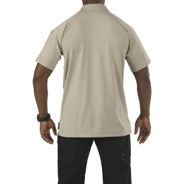 Performance Shrt Slv Polo, 3XL, Silver Tan
