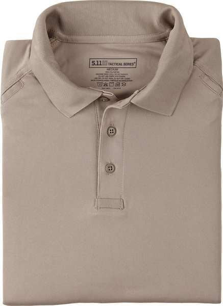 Performance Shrt Slv Polo, 4XL, Silver Tan