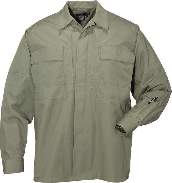 Taclite TDU Long Slv Shirt, L, TDU Green
