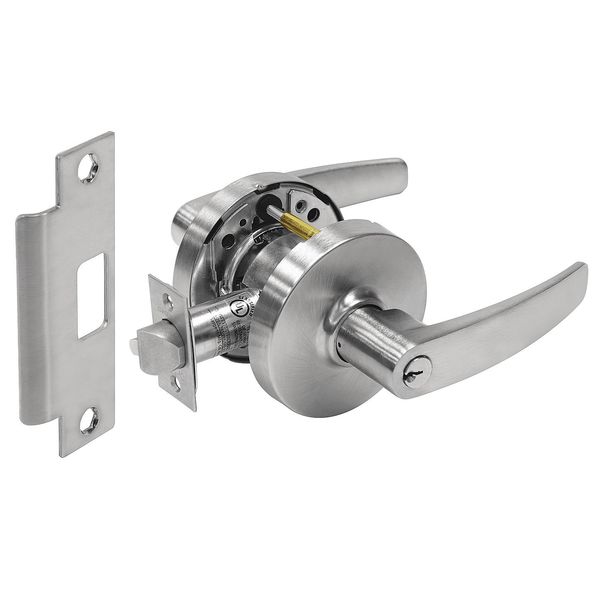 Lever Lockset, Mechanical, Entrance