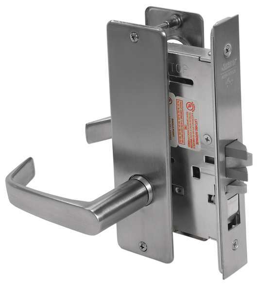 Lever Lockset, Mechanical, Entrance