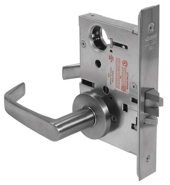 Lever Lockset, Mechanical, Storeroom