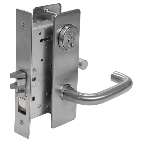 Lever Lockset, Mechanical, Entrance