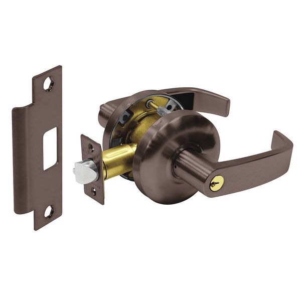 Lever Lockset, Mechanical, Storeroom
