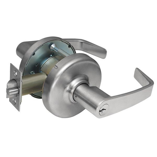 Lever Lockset, Mechanical, Entrance