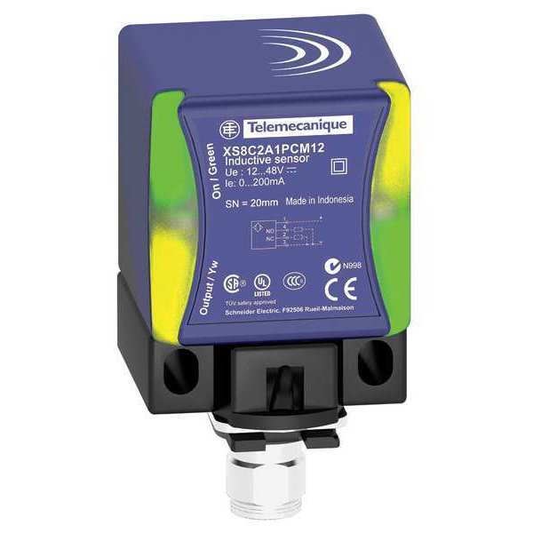 Rectangular Proximity Sensor, 12 to 48VDC