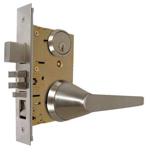 Lever Lockset, Mechanical, Dormitory, Grd.1