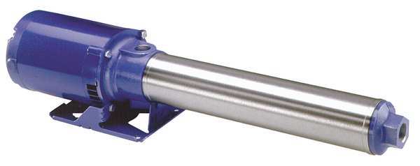 Multi-Stage Booster Pump, 2 hp, 120/240V AC, 1 Phase, 1 in NPT Inlet Size, 13 Stage