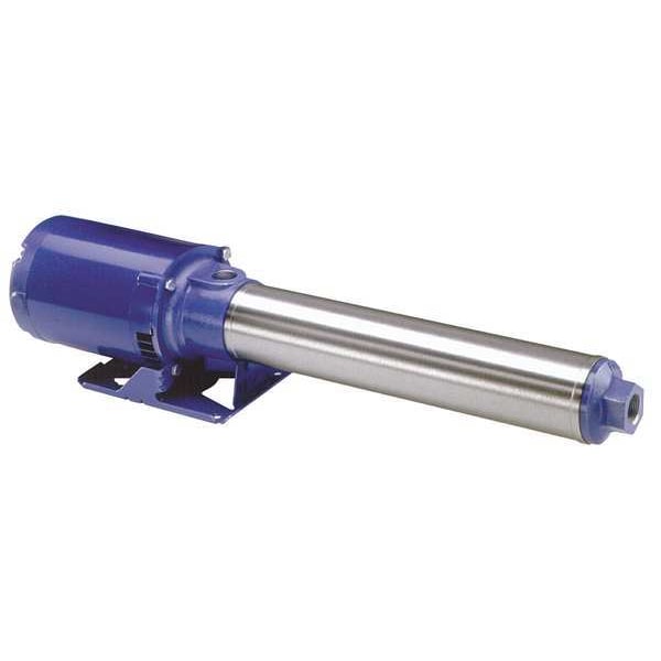Multi-Stage Booster Pump, 2 hp, 120/240V AC, 1 Phase, 1 in NPT Inlet Size, 10 Stage