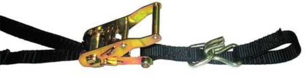 Tie-Down Strap, Ratchet, 15ft x 1In, 700lb