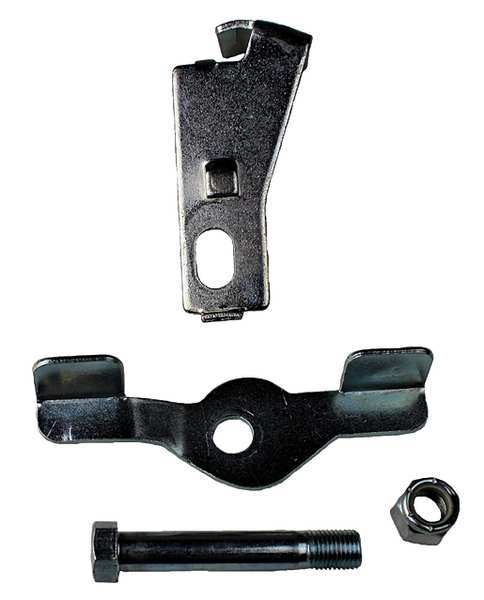 Caster Brake Kit, Over Wheel Strap, 5 in.