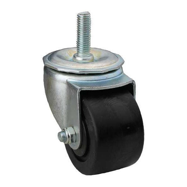 Swivel Stem Caster, Polyolfn, 3 in, 350 lb.