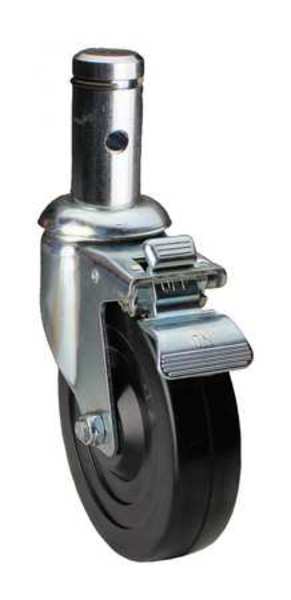 Swivel Stem Cstr w/Totl Lock, 5 in, 240 lb