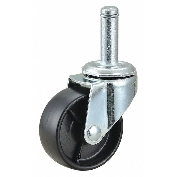 Swivel Stem Caster, 1-3/8 Stem, 100 lb