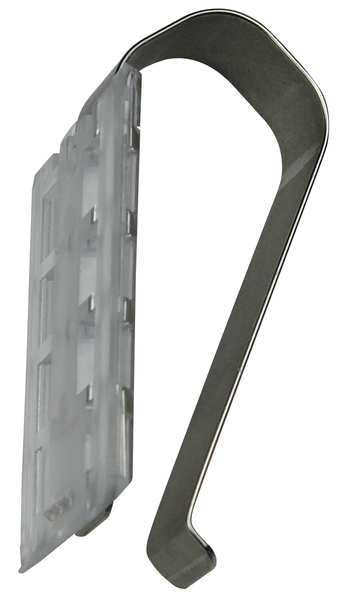 Car Clip, White, 4-1/2 in.