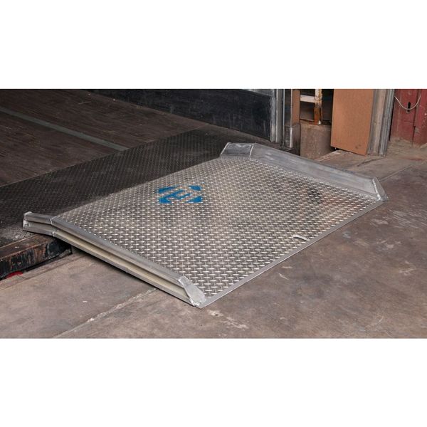 Dock Board, Alumnm, 15000lb, 36inL x 72inW