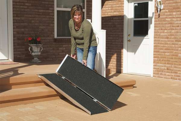 Walk Ramp, 800 lb., 2 ft. L x 30 in. H