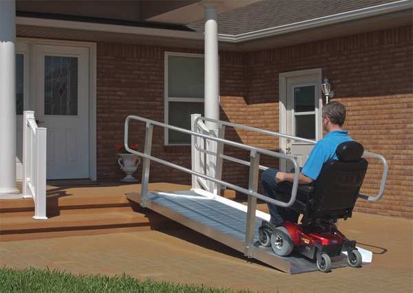 Walk Ramp, 850 lb., 7 ft. L x 36 in. H