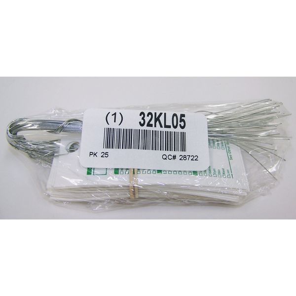 HMIG Tag, 3 in. H x 1-1/2 in. W, PK25