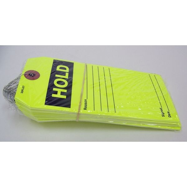 Hold Tag, 2-7/8 in. W, PK25