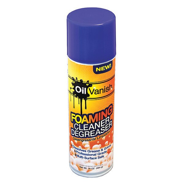 Liquid 16 oz. Cleaner and Degreaser, Aerosol Can 12 PK