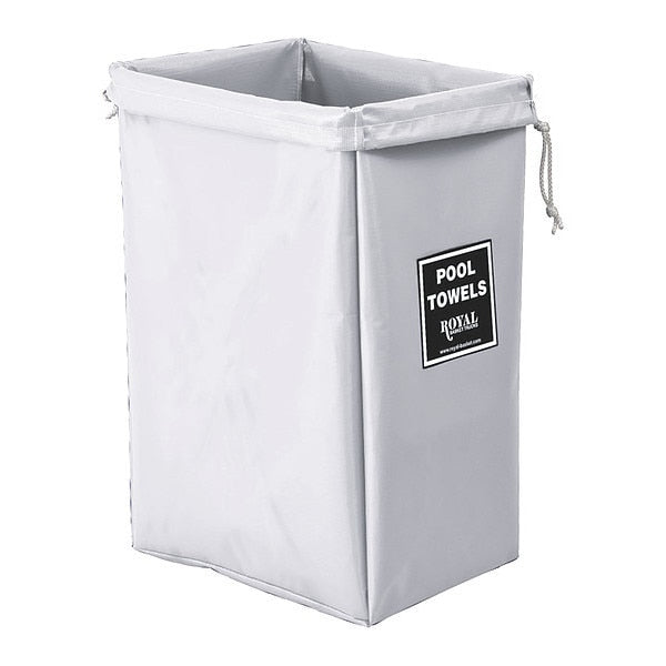 Pool Hamper Bag, White