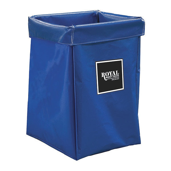 X-Frame Bag, 6 Bushel, Blue Vinyl