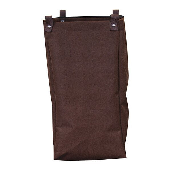 Housekeeping Bag, Full Size, Brown Nylon