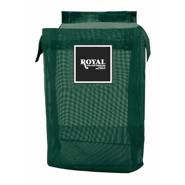 PVC Hamper Bag, 35 Gallon, Green Mesh