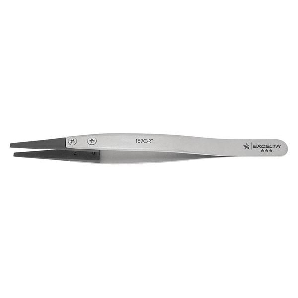 Tweezer Carbofib Str Repl 2mm Soft Point