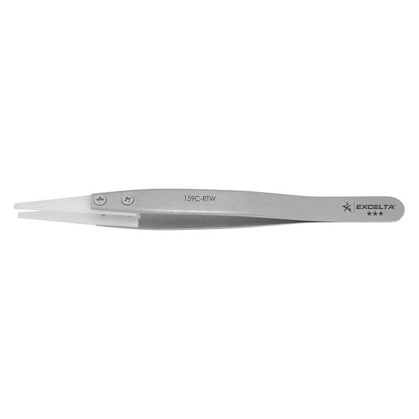 Tweezer 5 In. White Delrin Str Replace