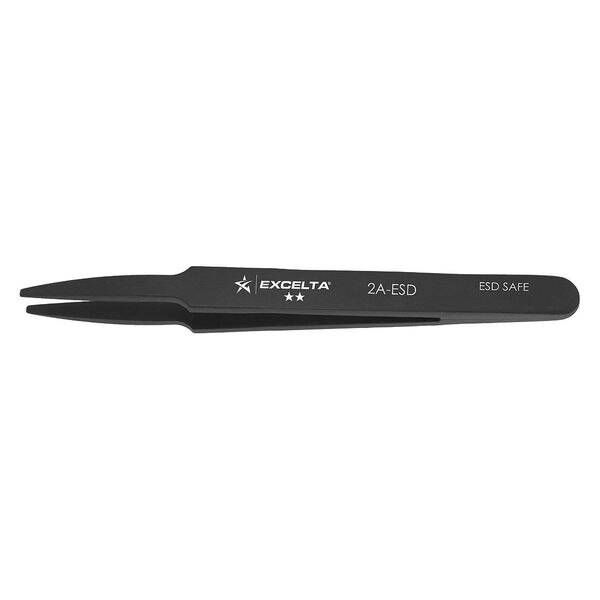 Tweezer 4.5 In. Plastic Str Flat Point