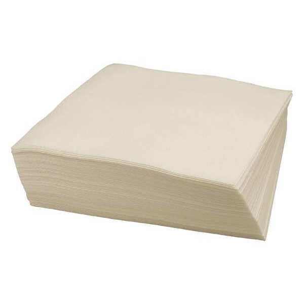 Cleaning Wipes, White, Poly Wrapped, Cotton Woven, All Surfaces, 100 Wipes, 6 in x 6 in