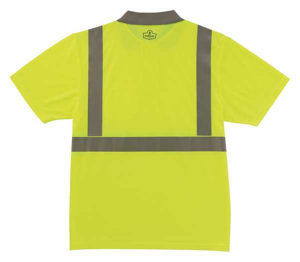 3XL Men's Polo Shirt, Lime