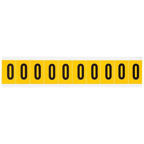 Letter Label, O, 1-1/2in.Hx7/8in.W
