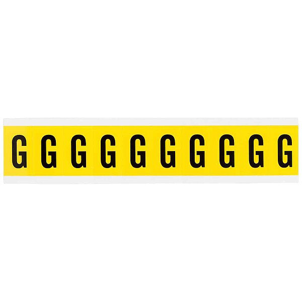 Letter Label, G, No. Cards 1, Vinyl