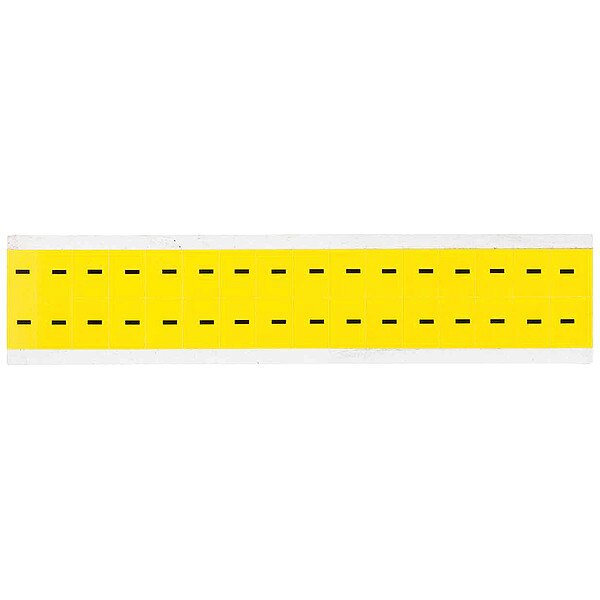 Letter Label, Dash, 3/4in.Hx9/16in.W, Vinyl